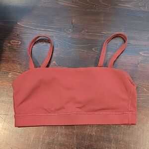 CRZ YOGA Maroon Activewear Bra